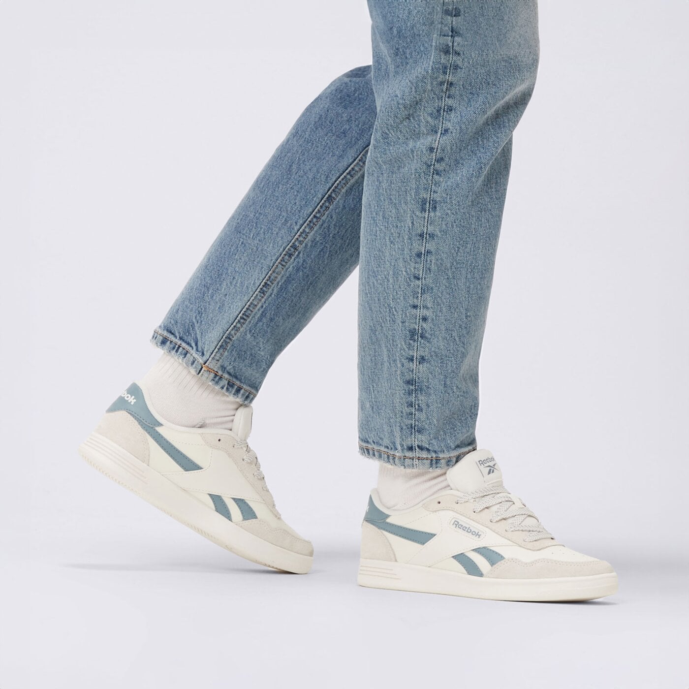 Buty sportowe damskie REEBOK COURT ADVANCE 100202586 kolor beżowy