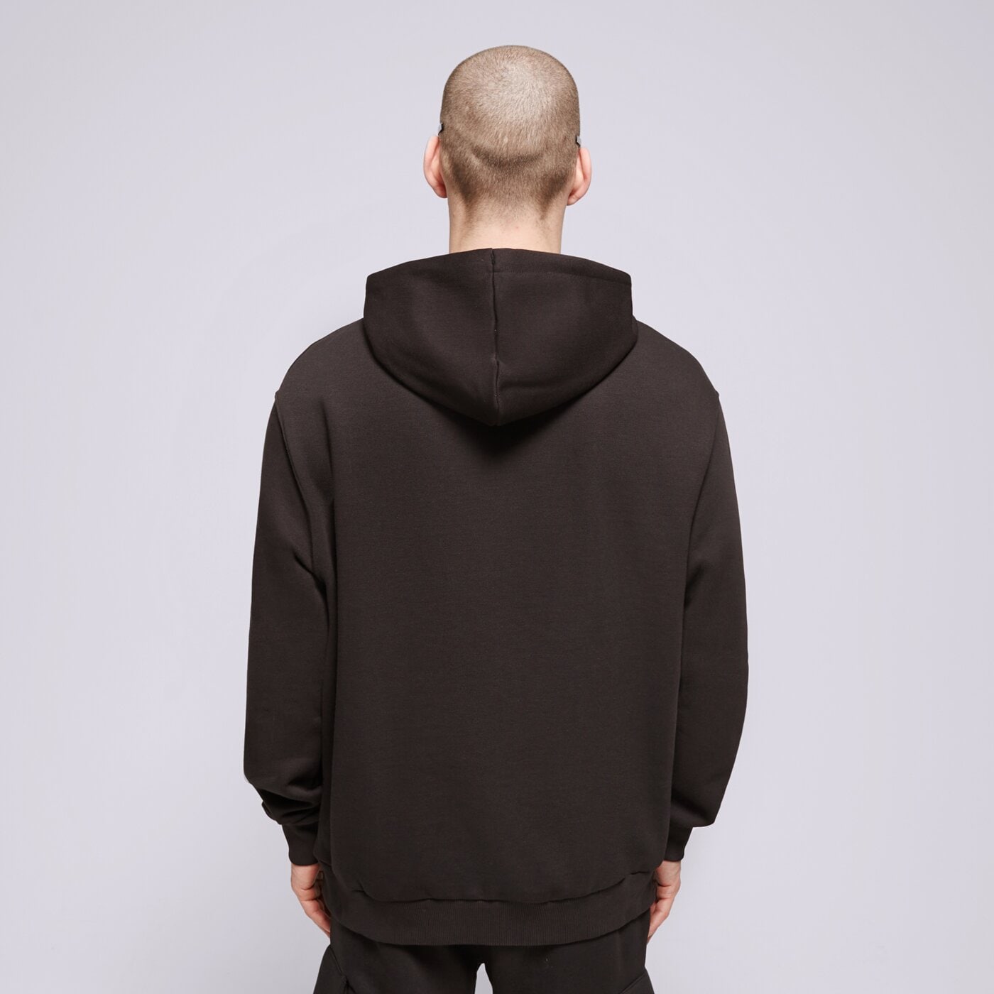 Bluza męska NEW ERA BLUZA Z KAPTUREM NE SCRIPT LOGO NONE 60435401 kolor czarny