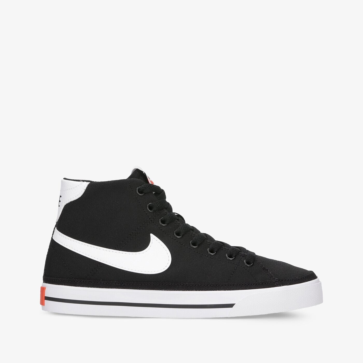 Buty sportowe damskie NIKE COURT LEGACY MID CANVAS dd0161-001 kolor czarny