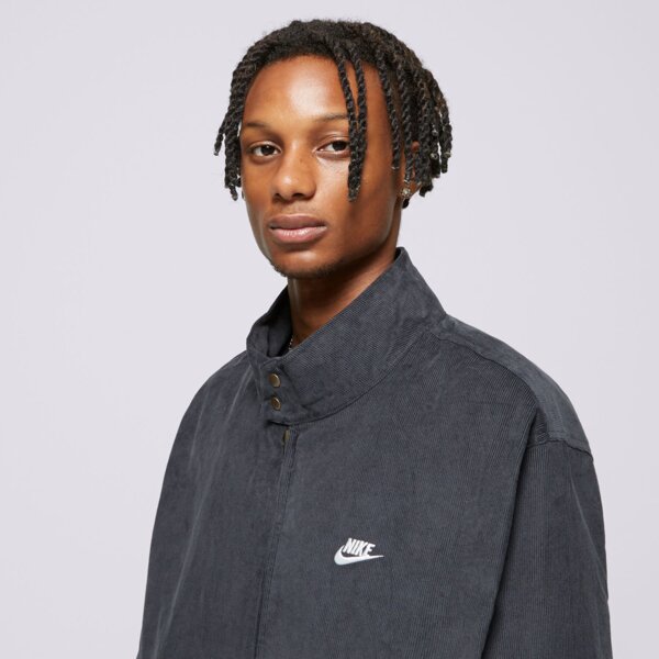 Kurtka przejściowa męska NIKE KURTKA PRZEJŚCIOWA M NK CLUB HARRINGTON CRDRY fz0631-010 kolor czarny