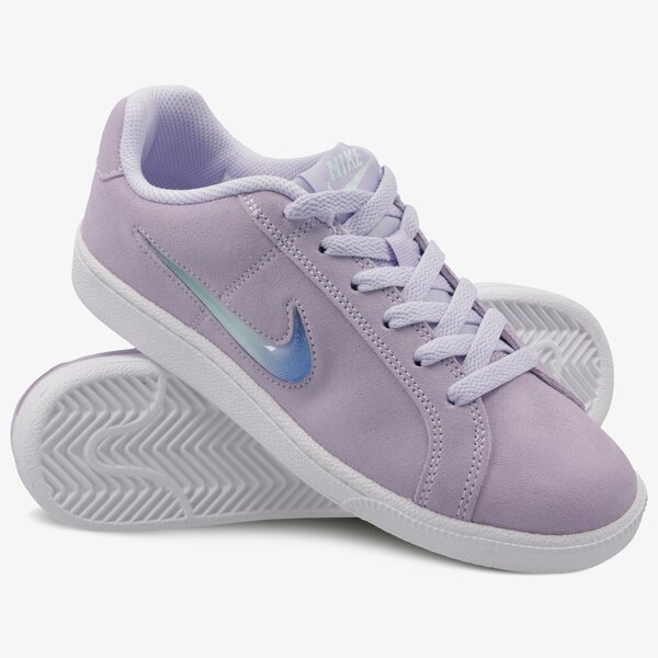 Buty sportowe damskie NIKE COURT ROYALE PREMIUM aj7731-301 kolor fioletowy