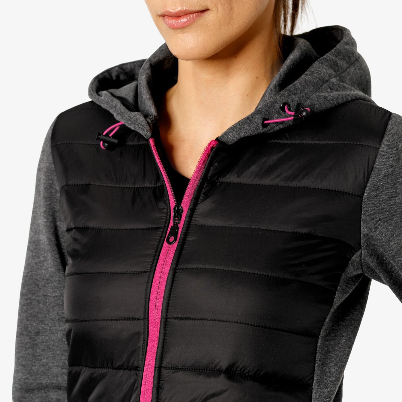 Kurtka przejściowa damska UMBRO KURTKA GLOOMY ul19kud11001 kolor szary