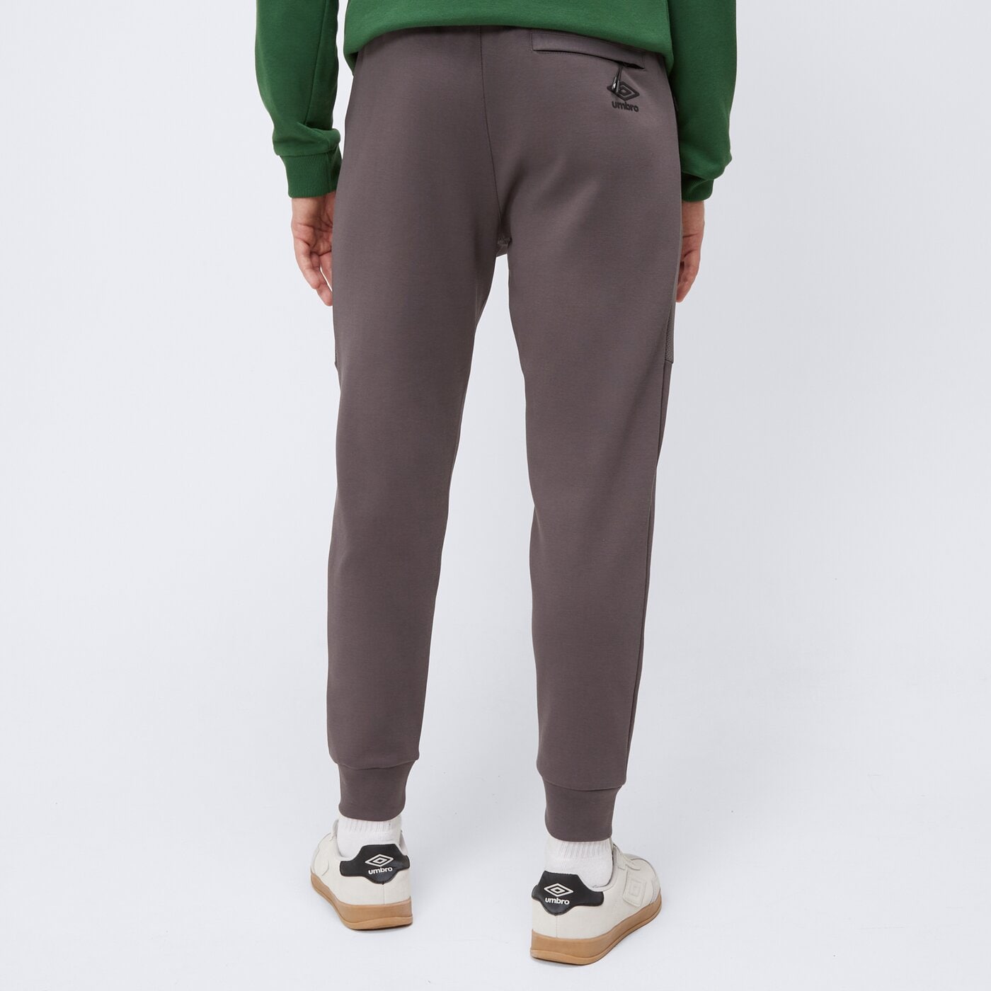 Spodnie dresowe męskie UMBRO SPODNIE ANDY ul125spm01001 kolor szary