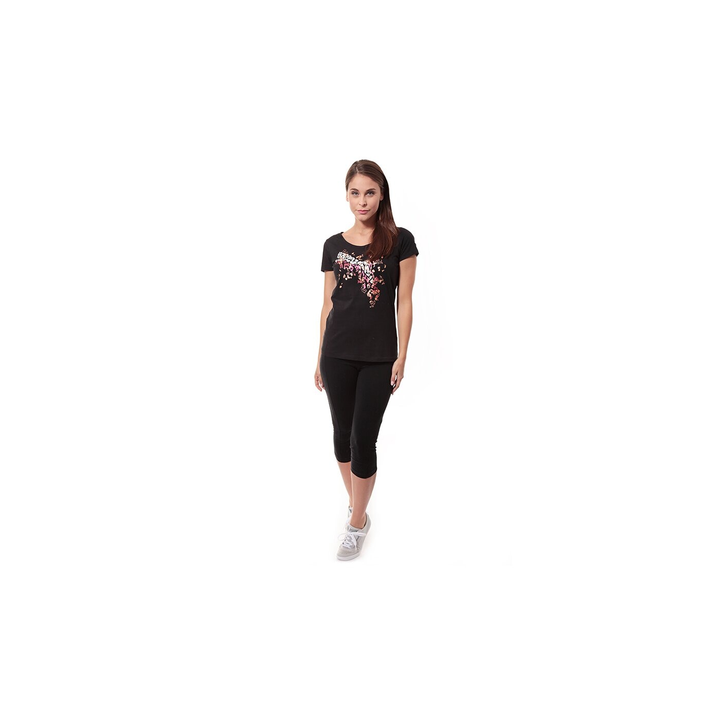 Koszulka damska PUMA T-SHIRT FUN GRAPHIC TEE 82992601 kolor czarny