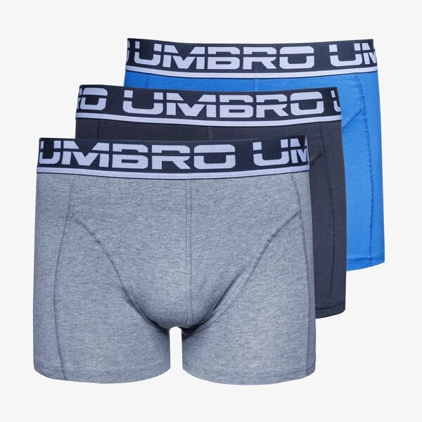 Bielizna męska UMBRO BOKSERKI PABLO 3-PACK ul39box01002 kolor multicolor