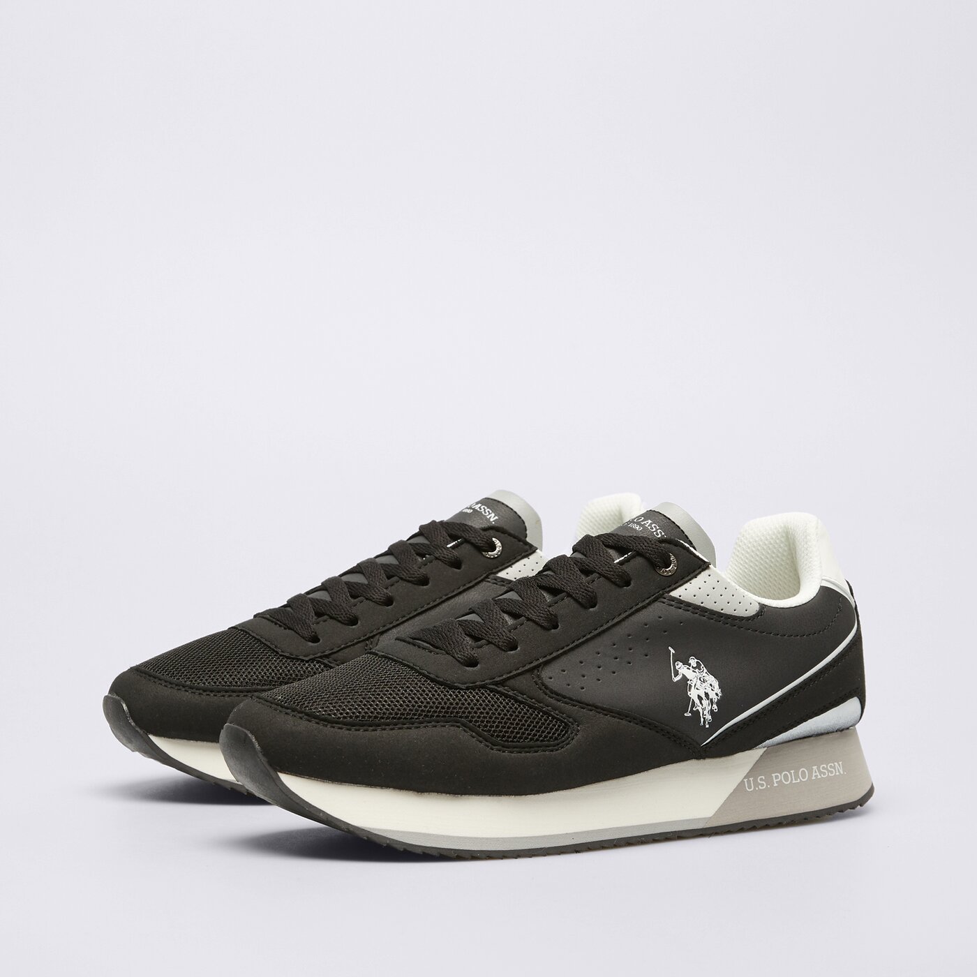 Buty sportowe męskie U.S. POLO ASSN. NOBIL003G nobil003gblk kolor czarny