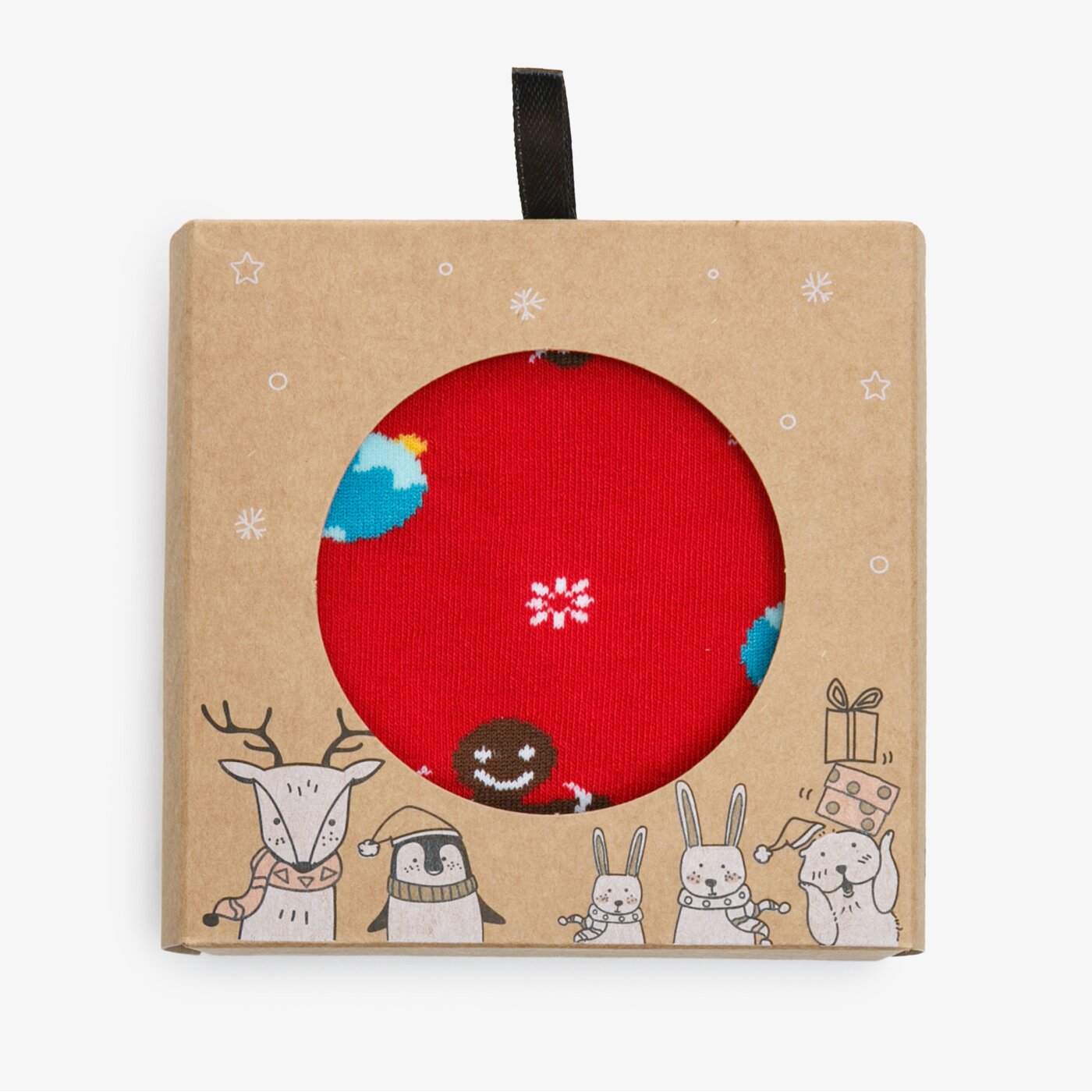 Skarpetki damskie FEEWEAR SKARPETY ŚWIĄTECZNE GINGERBREAD fw39sku21001 kolor multicolor