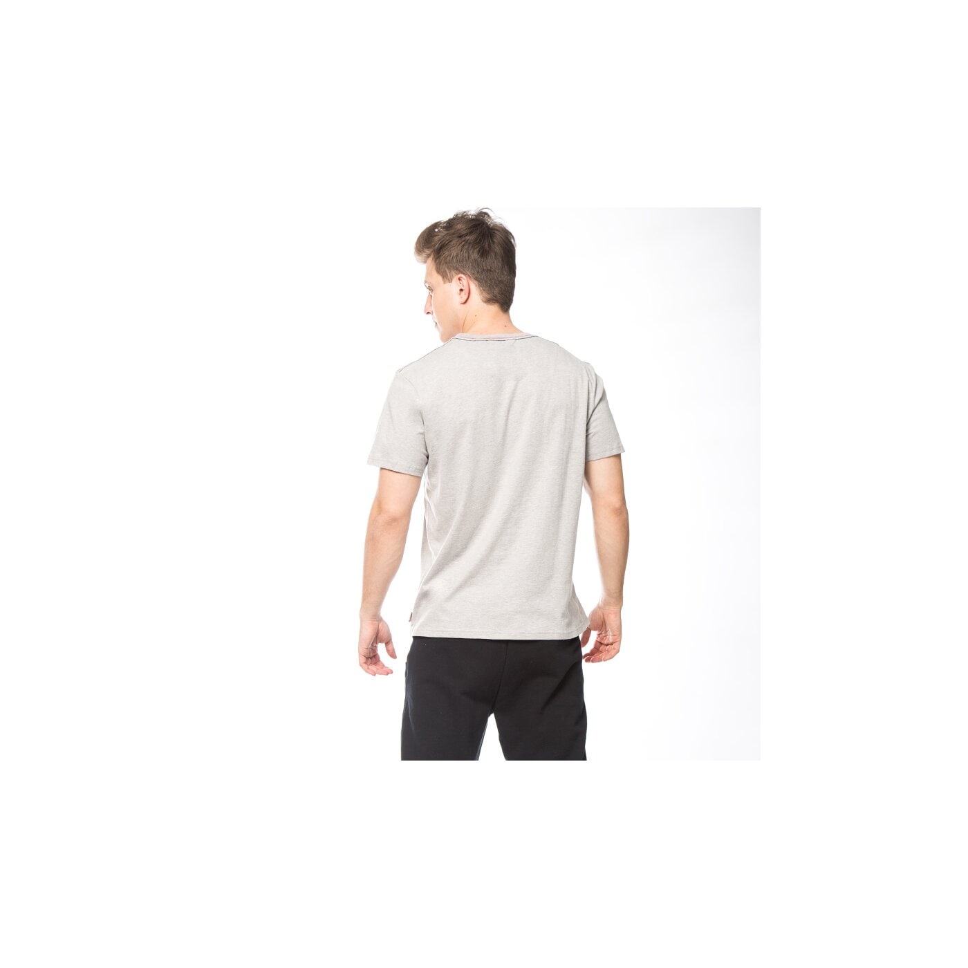 Koszulka męska LONSDALE T-SHIRT CORRIE 1155441004 kolor szary