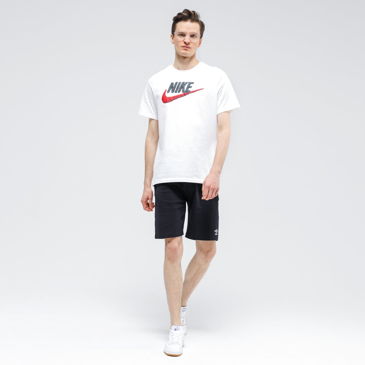 Spodenki męskie UMBRO SZORTY VISBY ul120szm17002 kolor czarny