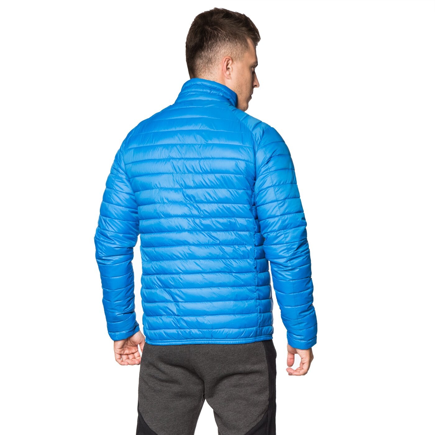 Kurtka zimowa męska LOTTO KURTKA LIGHT lo36kum42002 kolor niebieski