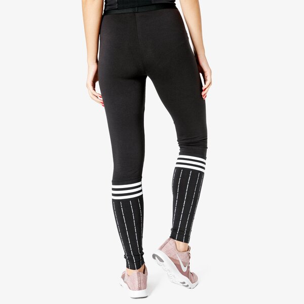Spodnie dresowe damskie ADIDAS LEGGINGS W SID PRINT TGT di0108 kolor czarny