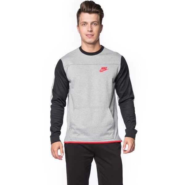 Bluza męska NIKE BLUZA M NSW AV15 CRW FLC 804775063 kolor szary