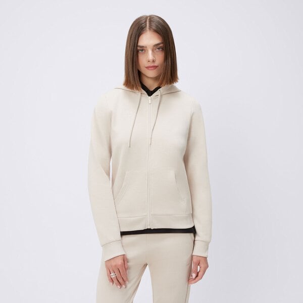 Bluza damska UMBRO BLUZA ROZPINANA Z KAPTUREM ESS ul125bld90002 kolor beżowy