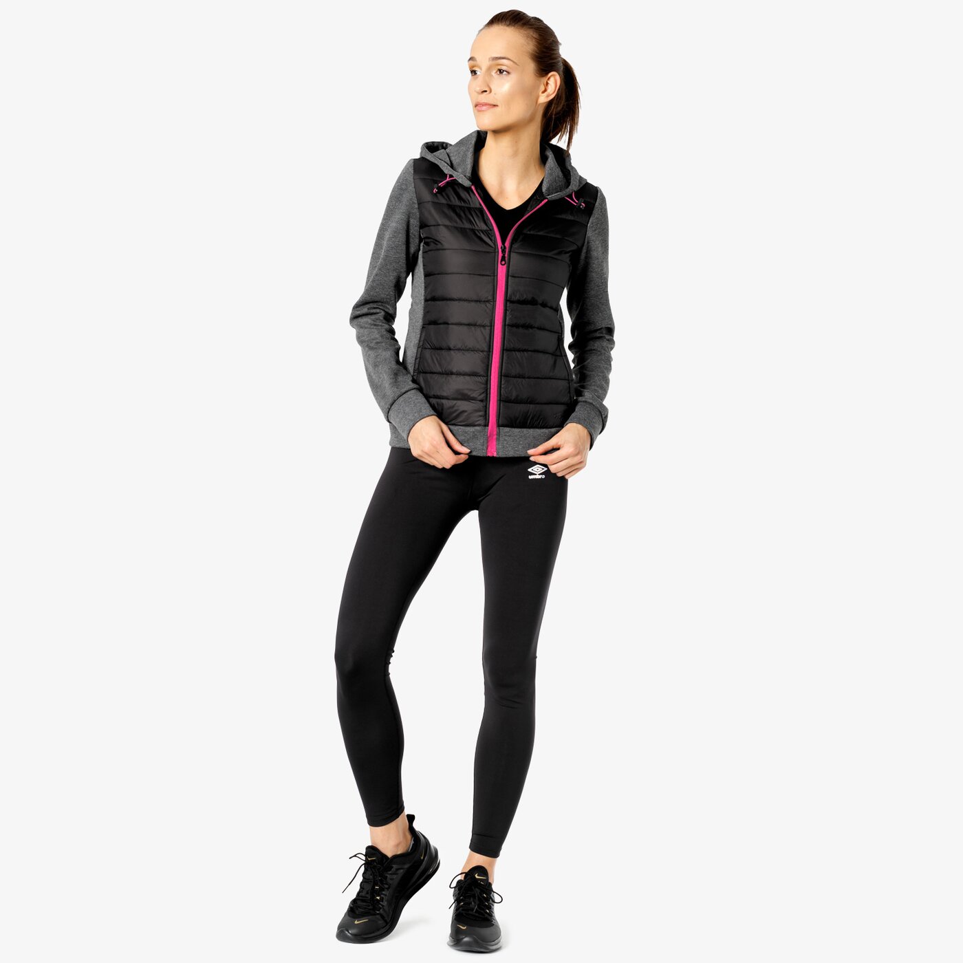 Kurtka przejściowa damska UMBRO KURTKA GLOOMY ul19kud11001 kolor szary