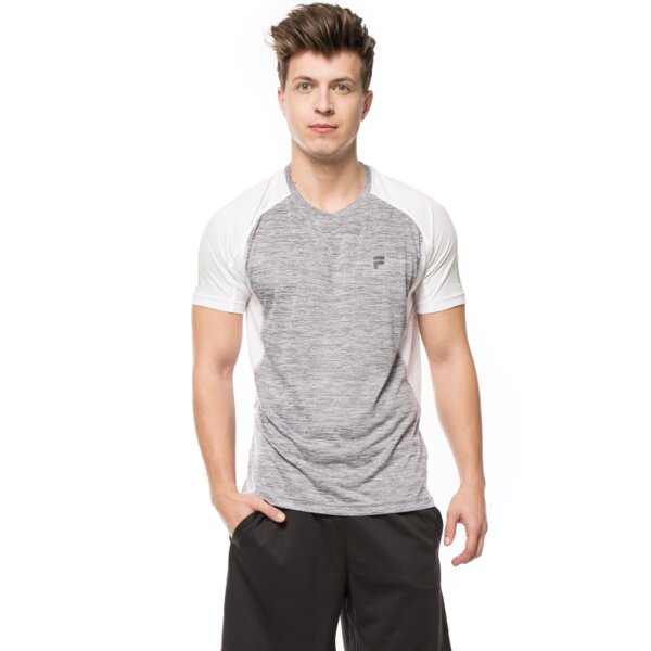 Koszulka męska FILA T-SHIRT SHORT SLEEVE 680863d67 kolor szary