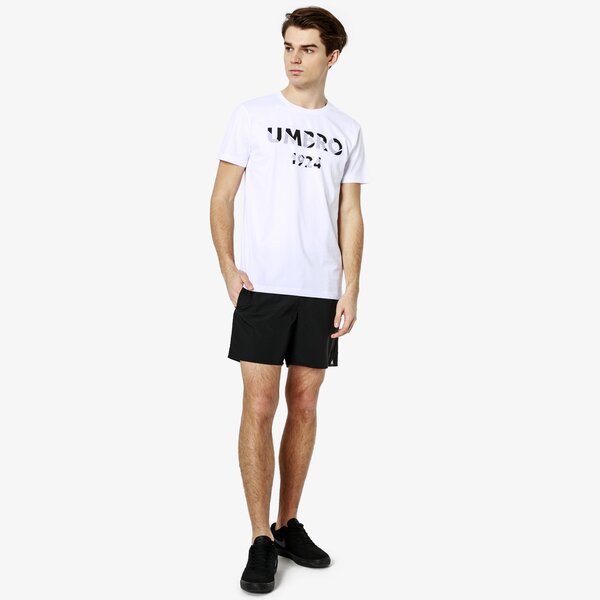 Koszulka męska UMBRO T-SHIRT SS MOKAT ul19tsm13001 kolor biały