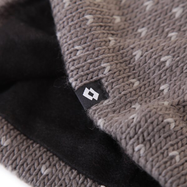 Czapka zimowa damska LOTTO CZAPKA ZIMOWA MISSISIPI GREY lo34cap02 kolor szary