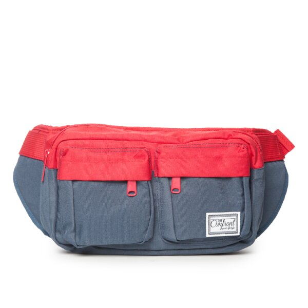 Nerka (saszetka na pas) damska sportowa CONFRONT NERKA WEST WAISTBAG cf35bug03001 kolor granatowy