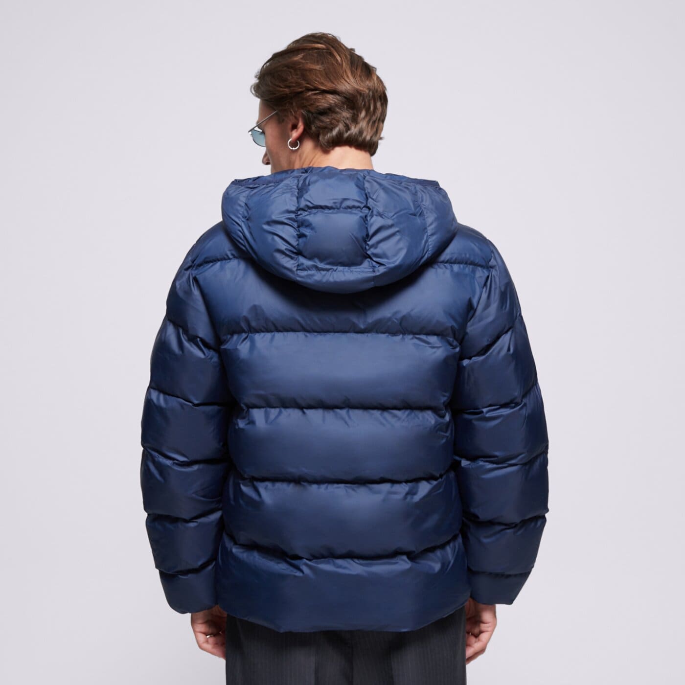 Kurtka zimowa męska ADIDAS KURTKA ZIMOWA COMMERCIAL PUFF iy3397 kolor granatowy