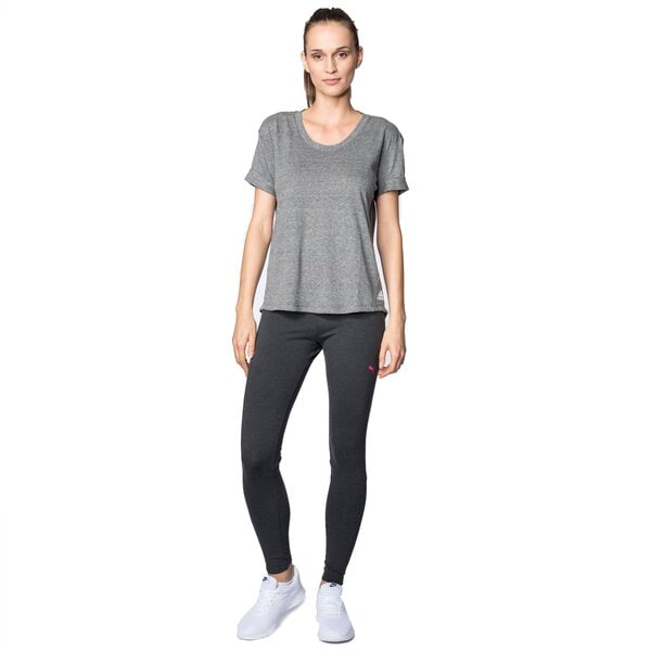 Koszulka damska ADIDAS T-SHIRT SS 3S BOYFRIEND ay0183 kolor szary