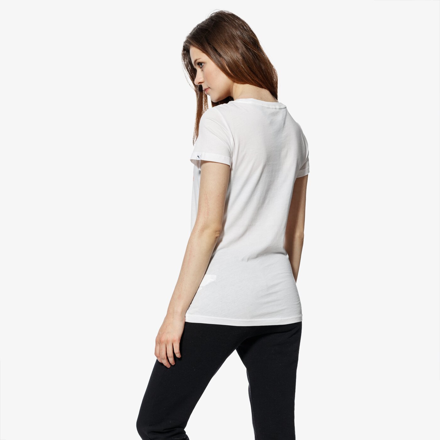 Koszulka damska PUMA T-SHIRT SS ATHLETIC 85014703 kolor biały