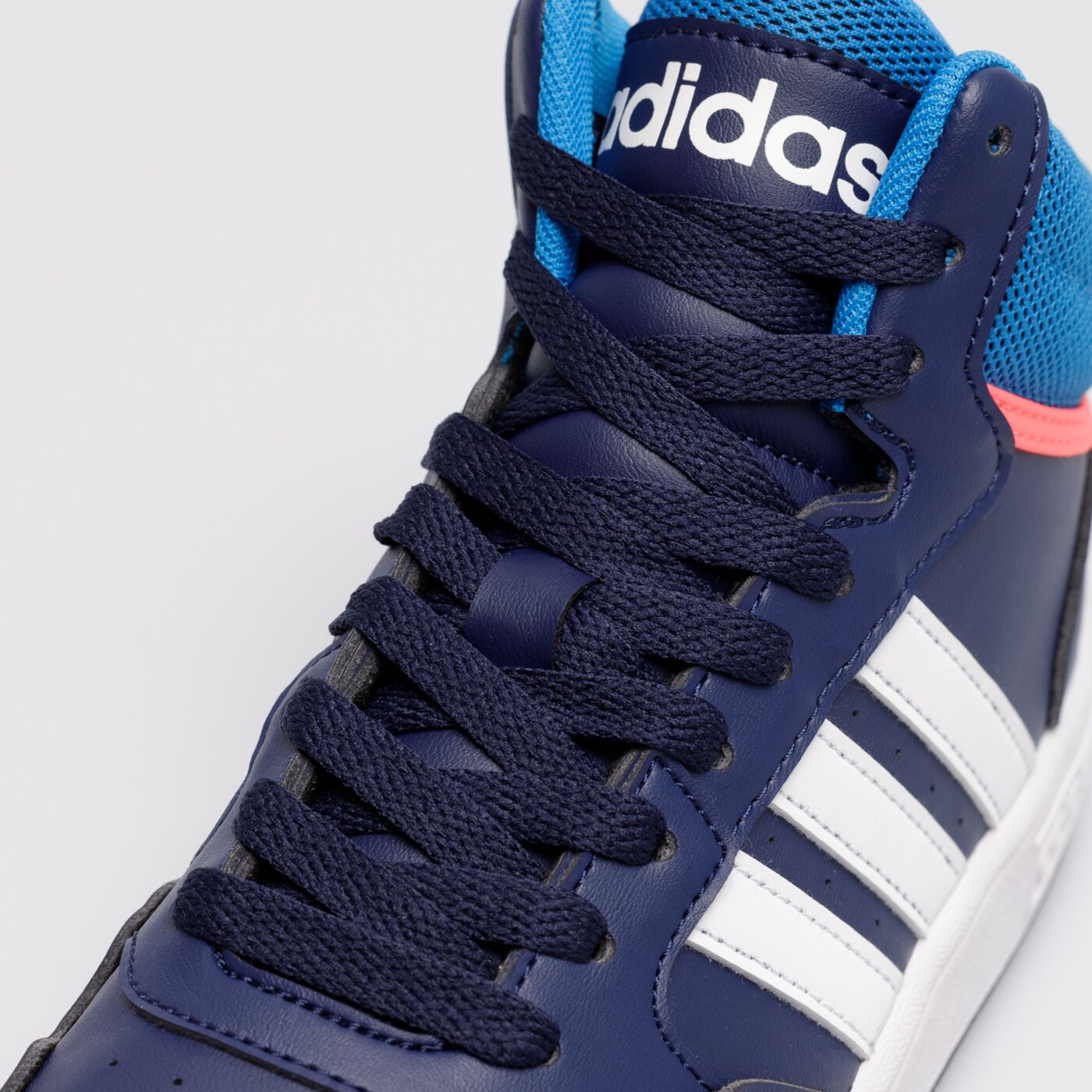 Buty dziecięce ADIDAS HOOPS MID 3.0 K gw0400 kolor granatowy