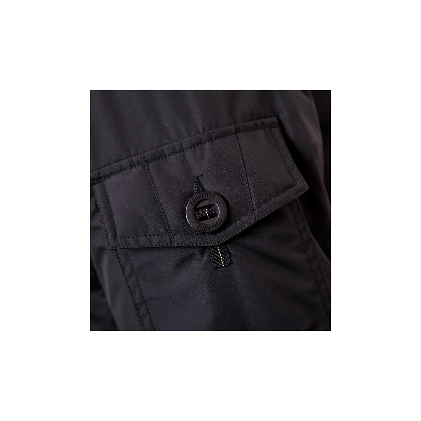 Kurtka zimowa męska CONFRONT KURTKA ITNERS cfv34kum06001 kolor czarny