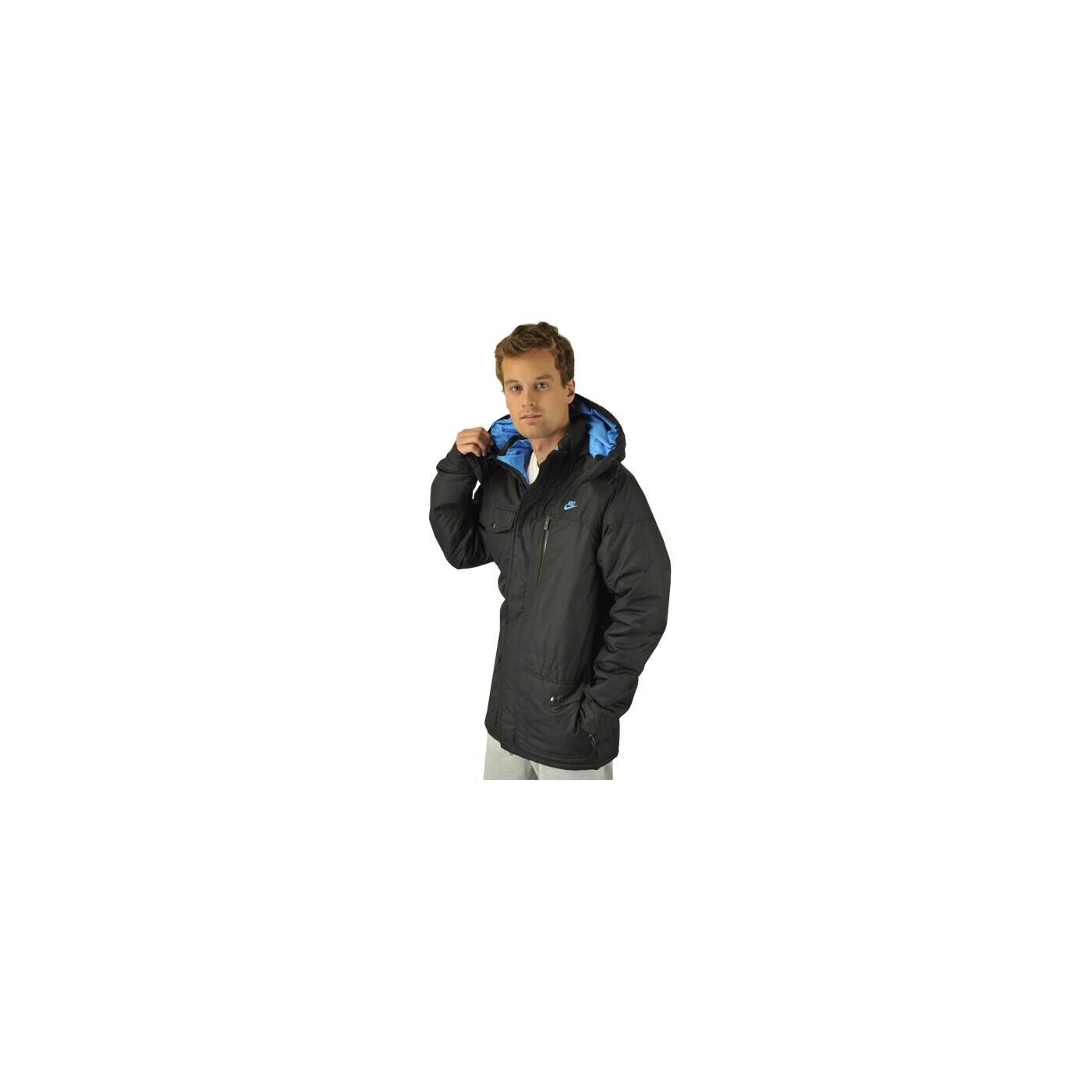 Kurtka zimowa męska NIKE KURTKA EXPEDITION JACKET 419010010 kolor czarny