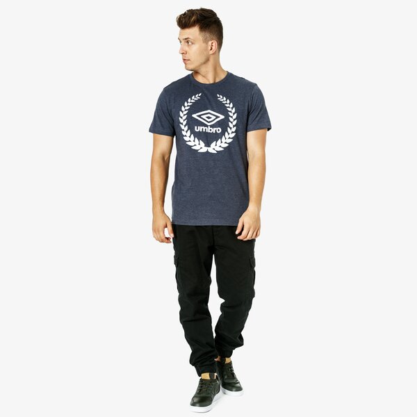 Koszulka męska UMBRO T-SHIRT SS WINNER ul38tsm45001 kolor granatowy