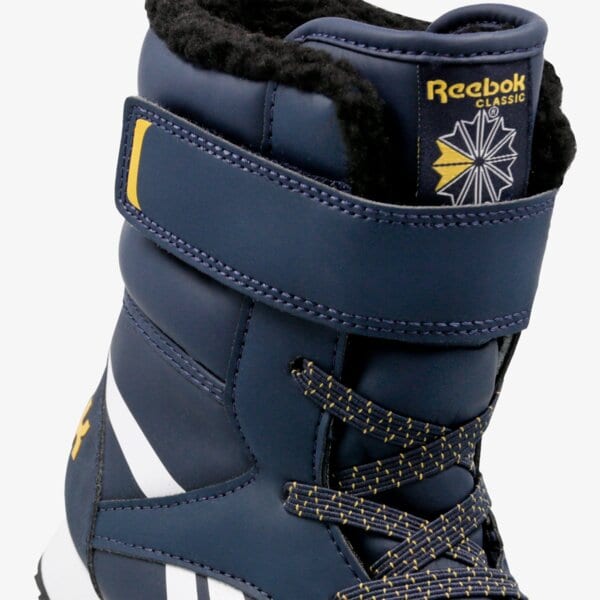 Buty trekkingowe dla dzieci REEBOK CL SNOW JOGGER dv3662 kolor granatowy