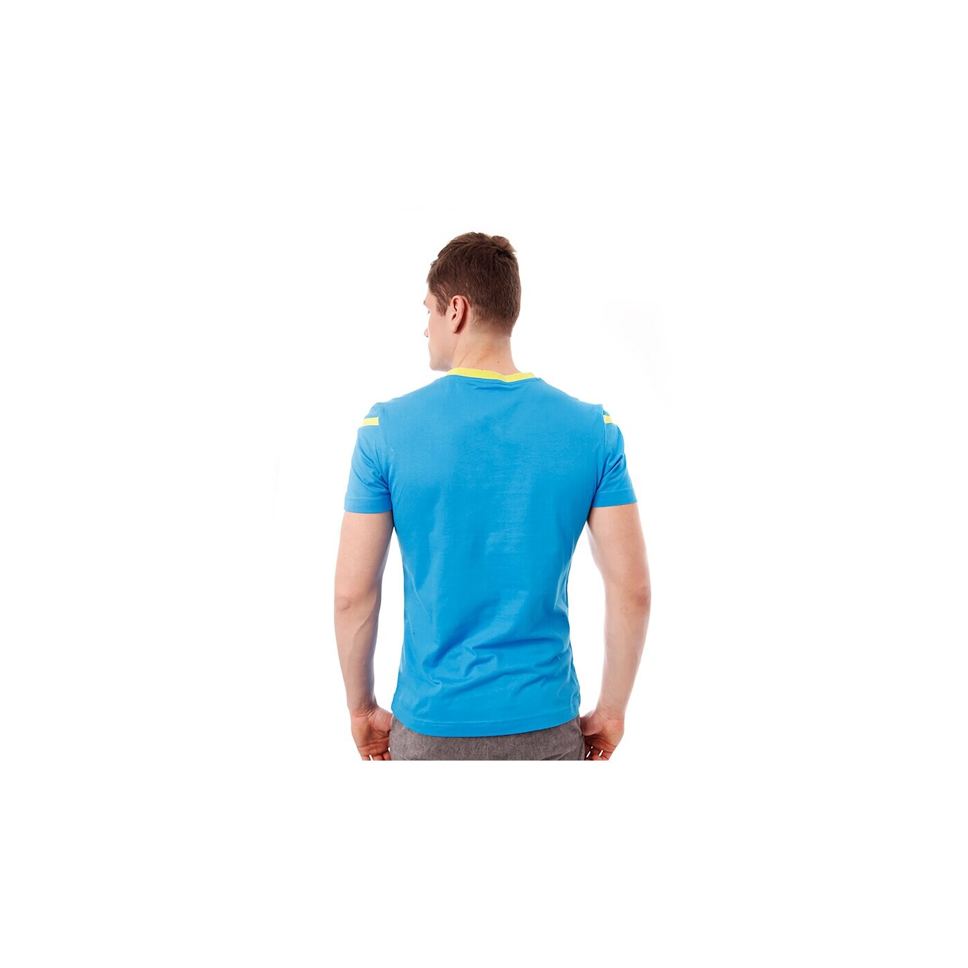 Koszulka męska LOTTO T-SHIRT TYLER VN q8974 kolor niebieski
