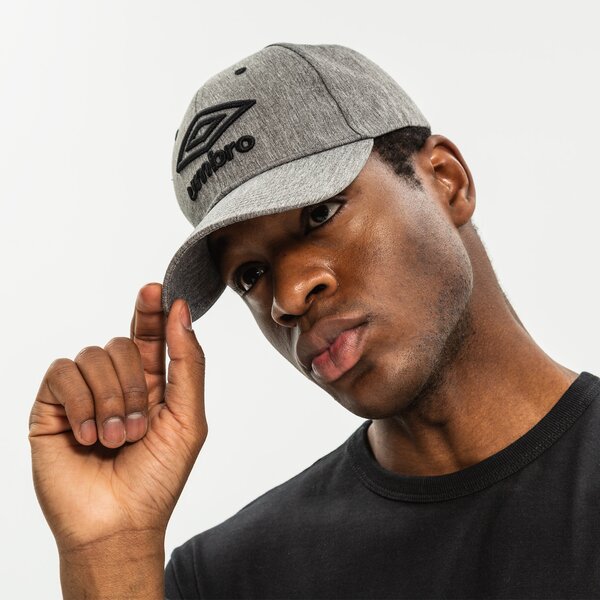Czapka z daszkiem damska UMBRO CZAPKA BRAMLEY ul122cap90002 kolor szary