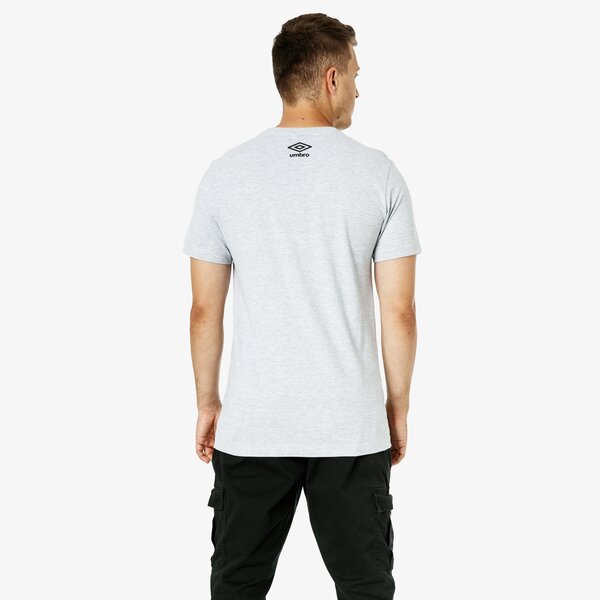 Koszulka męska UMBRO T-SHIRT SS METTLE ul38tsm39001 kolor szary
