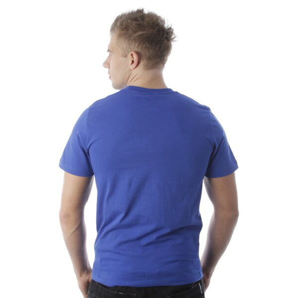 Koszulka męska UMBRO T-SHIRT MENS PIXELATED HAND OF GOD GRAPHIC TEE 61247u0fz kolor niebieski