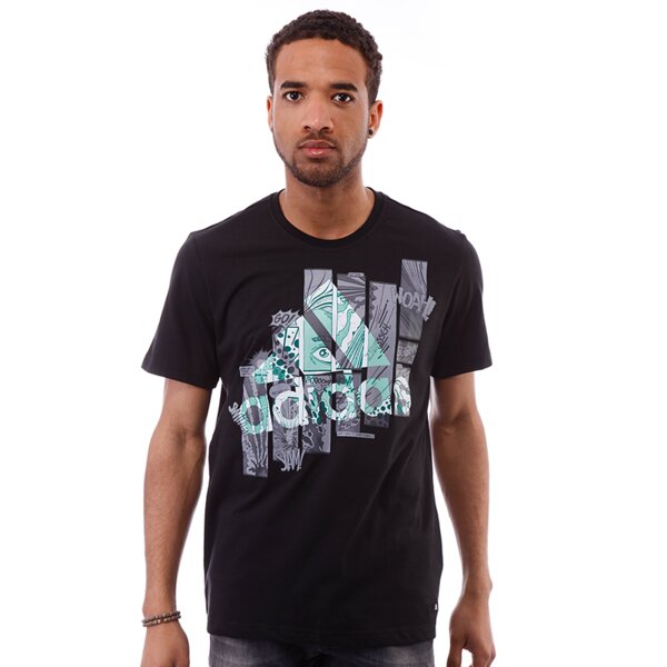 Koszulka męska ADIDAS T-SHIRT SUPER SMASH z33162 kolor czarny