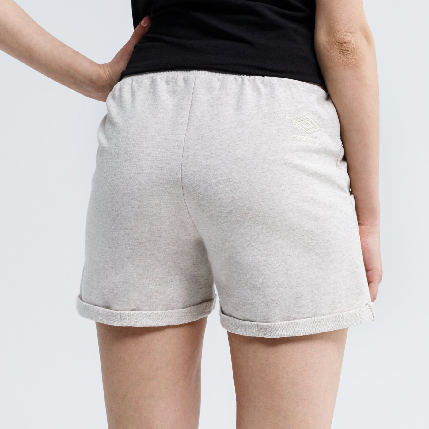 Spodenki damskie UMBRO SZORTY BUNDO ul120szd11002 kolor beżowy