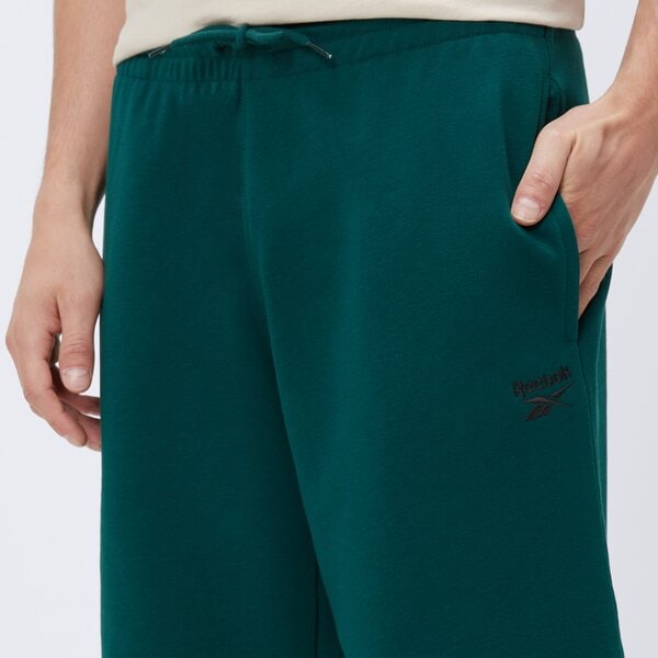 Spodenki męskie REEBOK SZORTY IDENTITY SMALL LOGO FT SHORT 100217211 kolor zielony