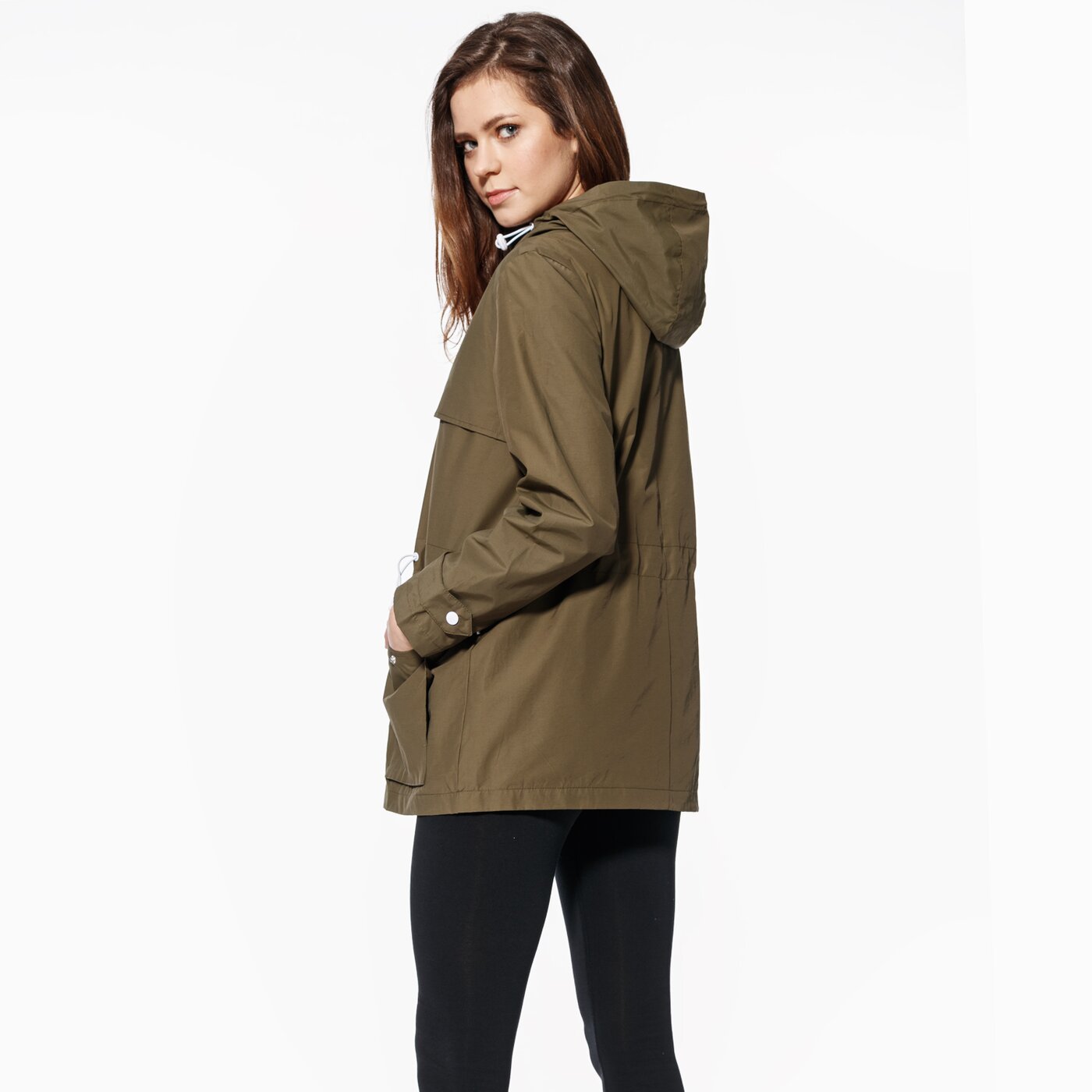 Kurtka przejściowa damska FEEWEAR KURTKA MONICA fw18kud11001 kolor khaki