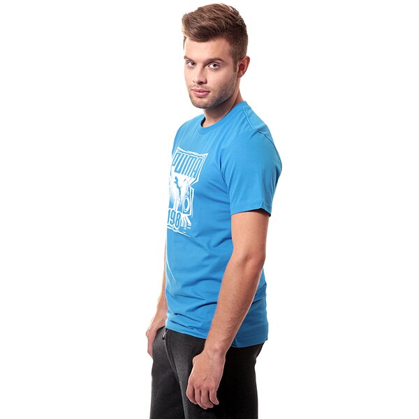 Koszulka męska PUMA T-SHIRT BP MEN 01 83550601 kolor niebieski