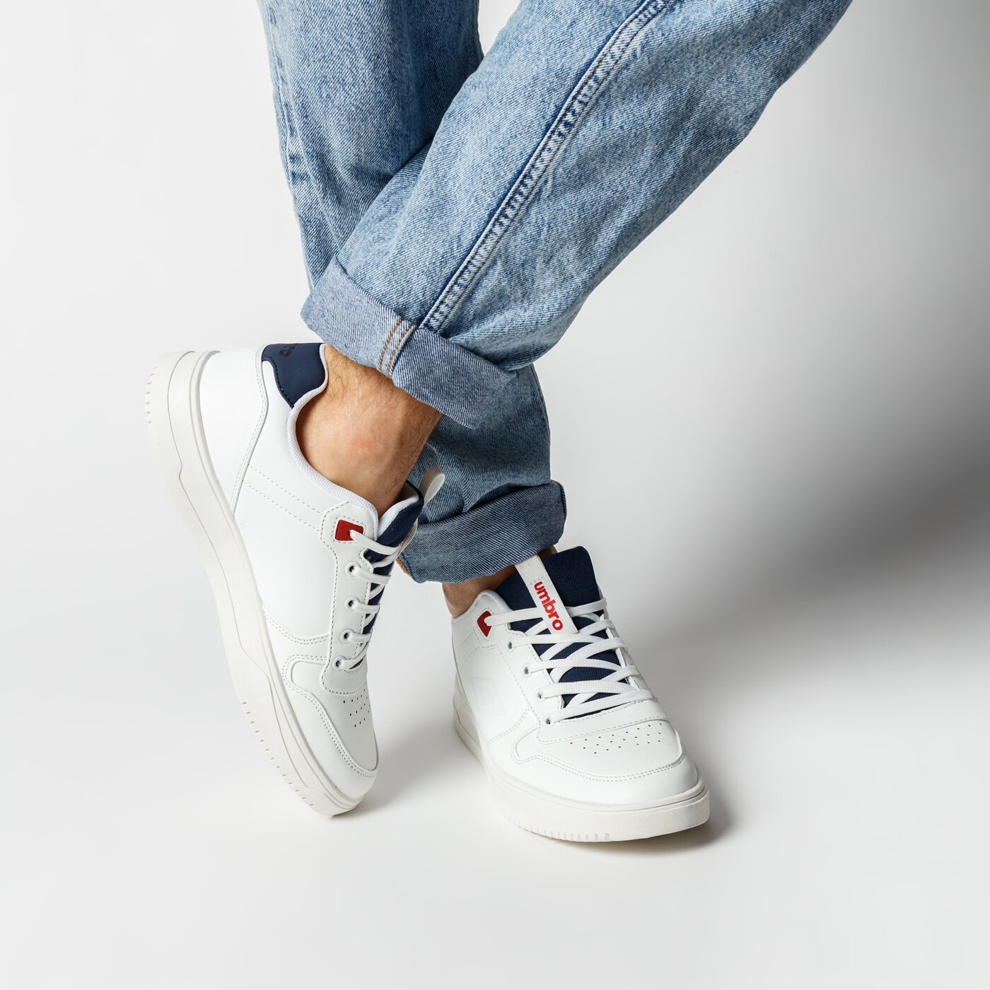 Buty sportowe męskie UMBRO LAYSTON umml121014 kolor biały