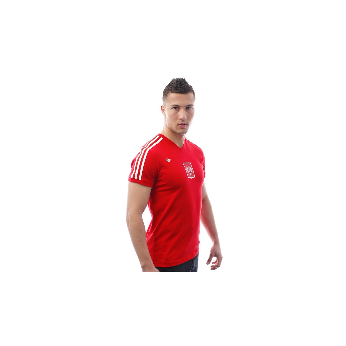 Koszulka męska ADIDAS T-SHIRT 2012 RED w46086 