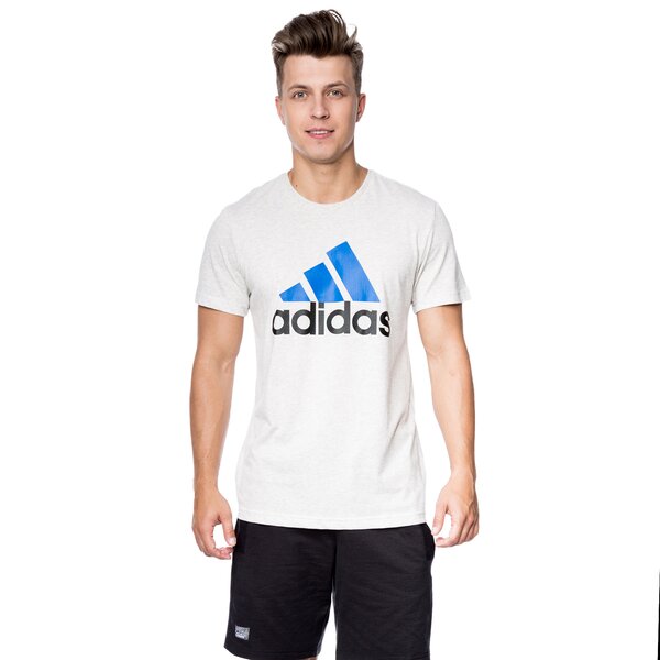 Koszulka męska ADIDAS T-SHIRT LOGO TEE1 ay6231 kolor szary