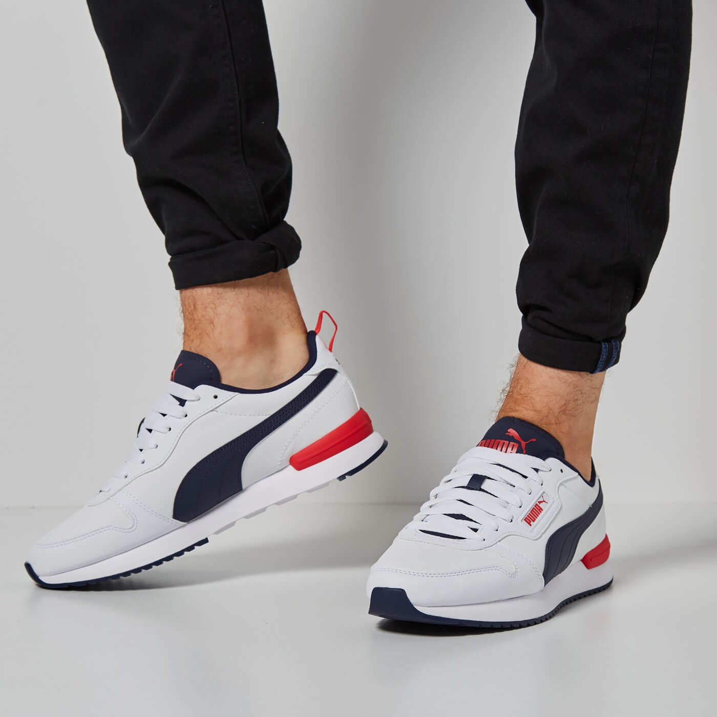 Buty sportowe męskie PUMA R78 SL 37412705 kolor biały