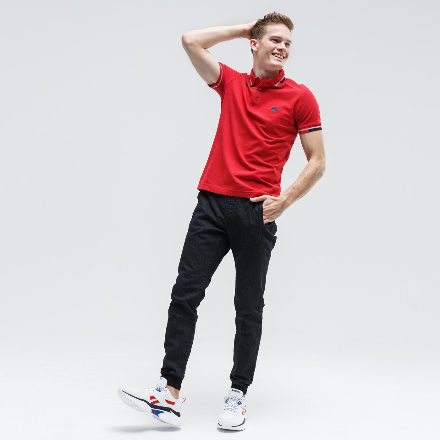 Spodnie dresowe męskie UP8 SPODNIE KILLY up120spm08002 kolor czarny