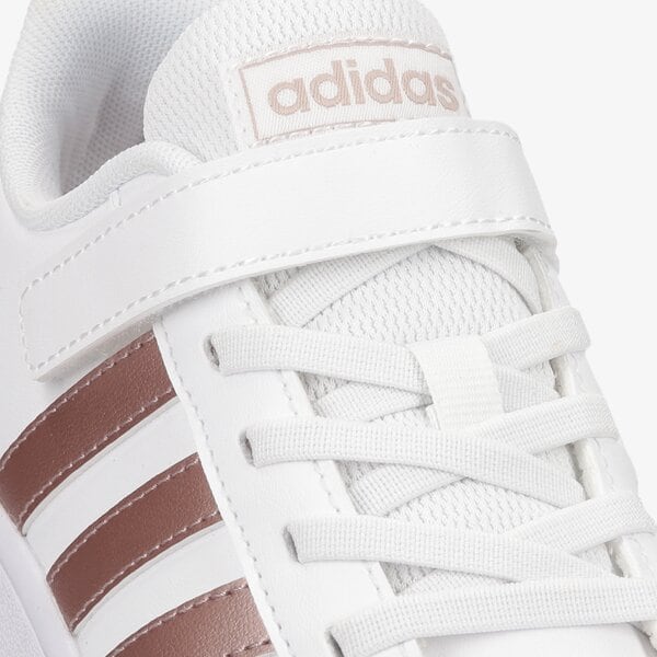 Buty dziecięce ADIDAS GRAND COURT C ef0107 kolor biały