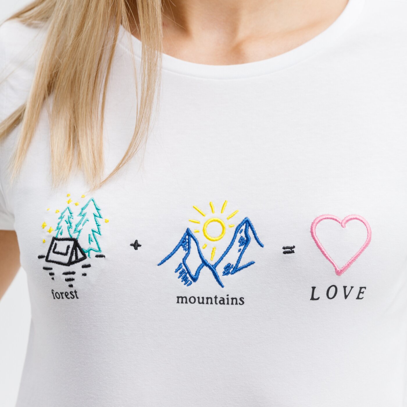 Koszulka damska UP8 T-SHIRT MATAPALO up121tsd36001 kolor biały