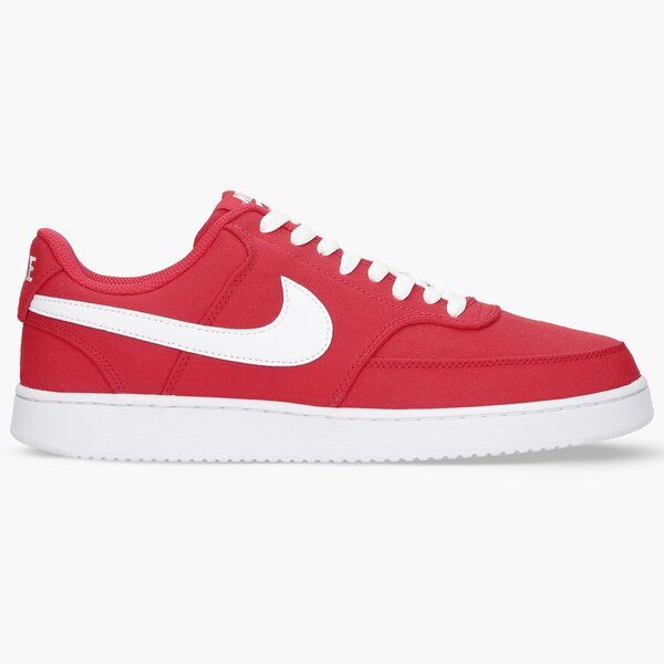 Buty sportowe męskie NIKE COURT VISION LOW CANVAS db7779-600 kolor czerwony