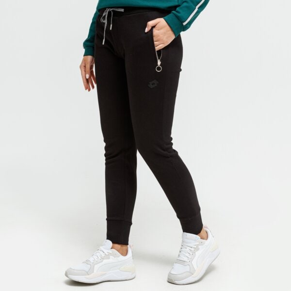 Spodnie dresowe damskie LOTTO SPODNIE CECILIA lo121spd32002 kolor czarny