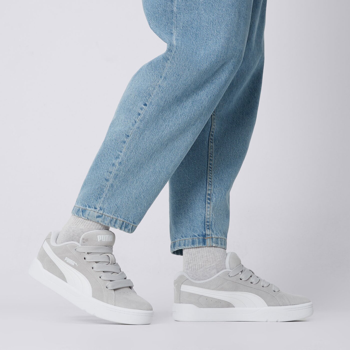 Buty sportowe męskie PUMA PARK LIFESTYLE EASY SD 40070702 kolor szary