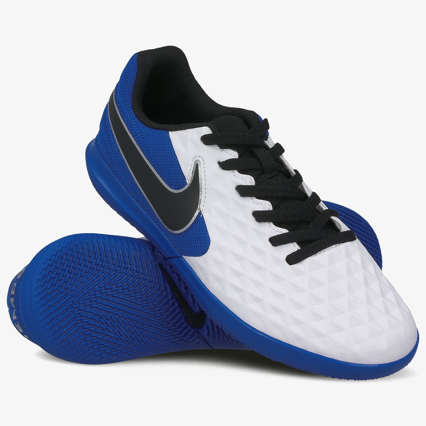 Buty piłkarskie dla dzieci NIKE JR. TIEMPO LEGEND 8 CLUB IC at5882-104 kolor biały